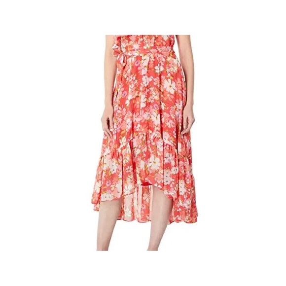 NWT Vince Camuto one shoulder floral dress - Picture 2 of 9